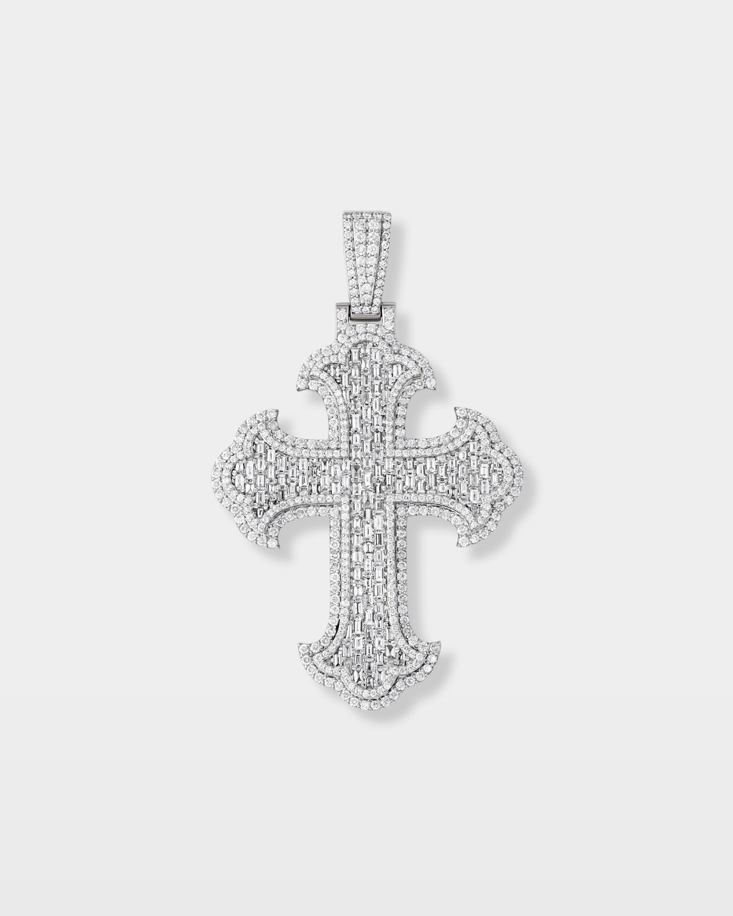 Gold Cross Diamond Pendant | The Ice Champ DFW, Texas