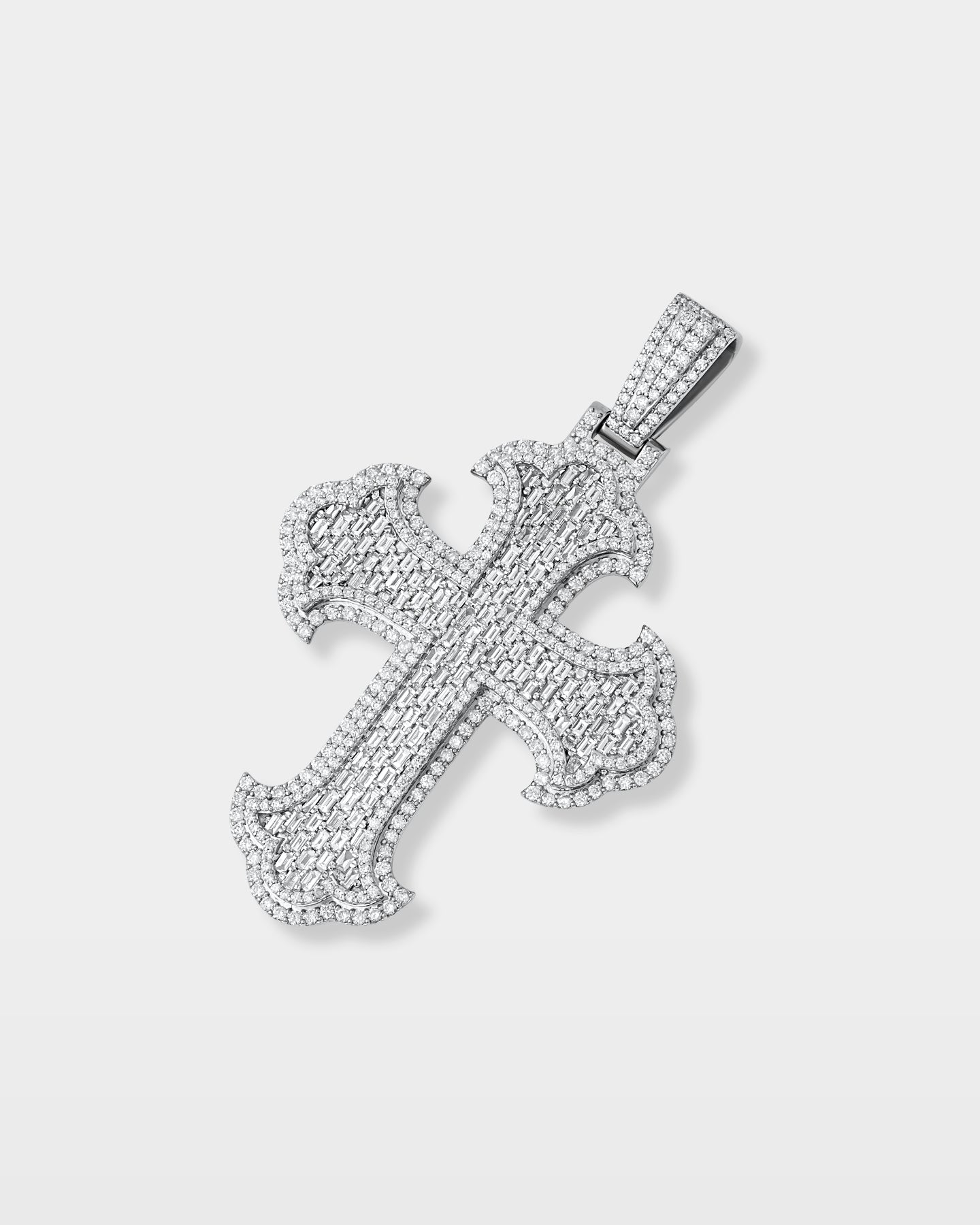 Gold Cross Diamond Pendant | The Ice Champ DFW, Texas