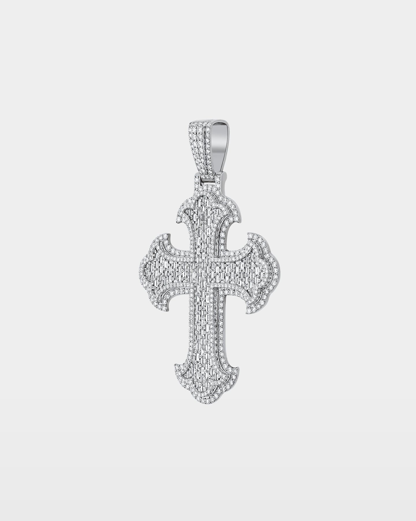 Gold Cross Diamond Pendant | The Ice Champ DFW, Texas