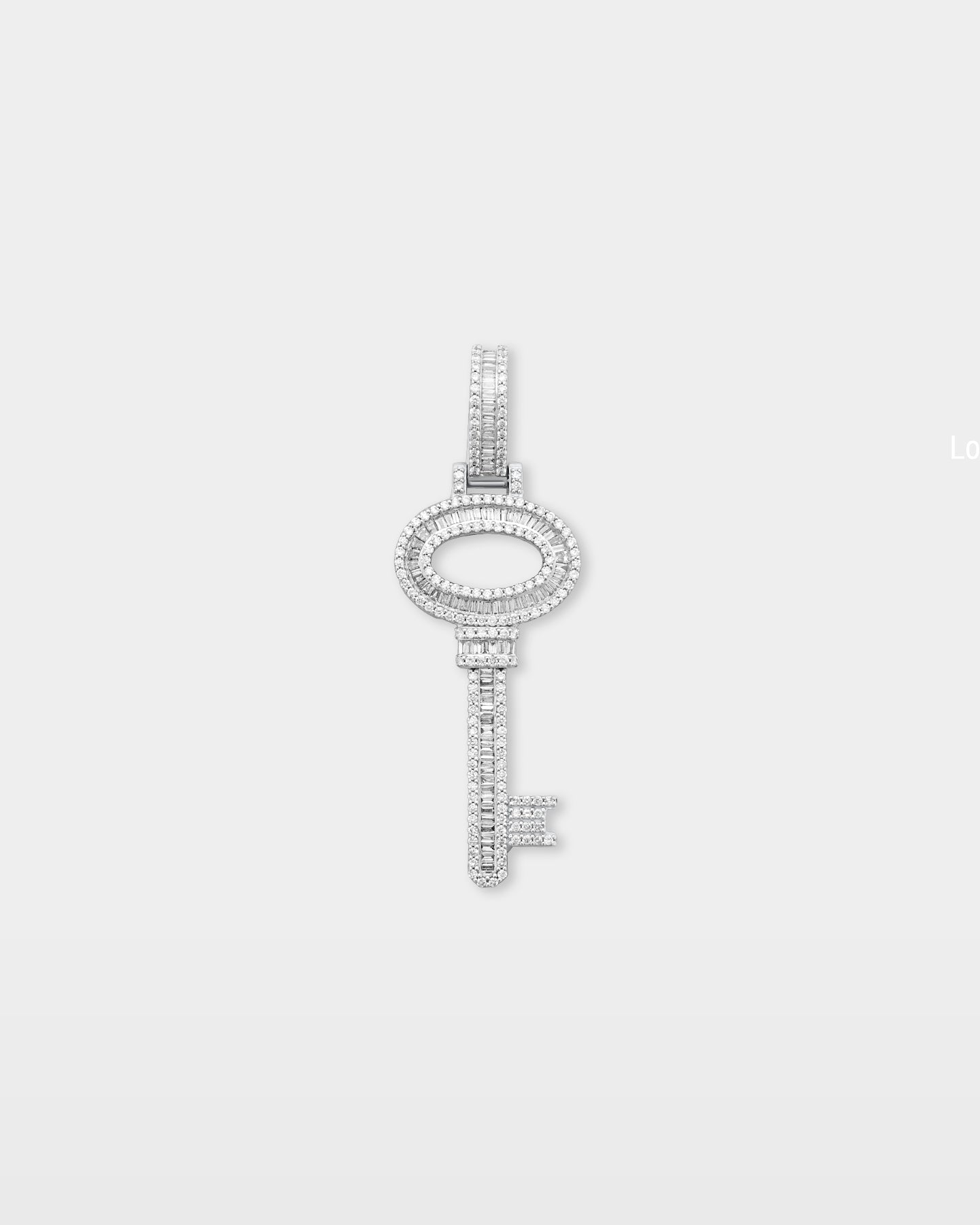 Key Shaped Diamond Pendant | The Ice Champ Gold Mens Jewelry TX