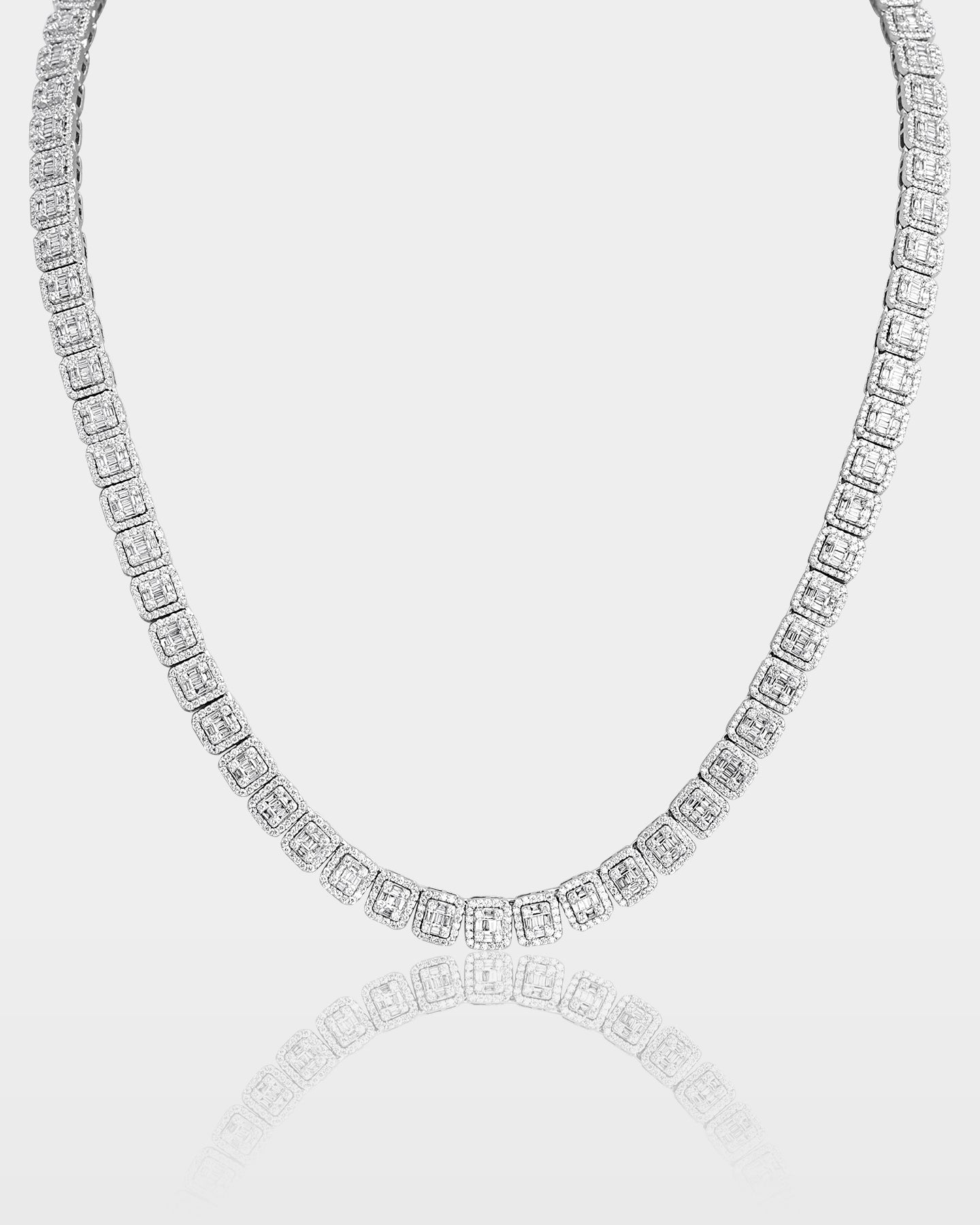 Men's 10k Gold Square Link Diamond Chain | The Ice Champ Grapevine TX