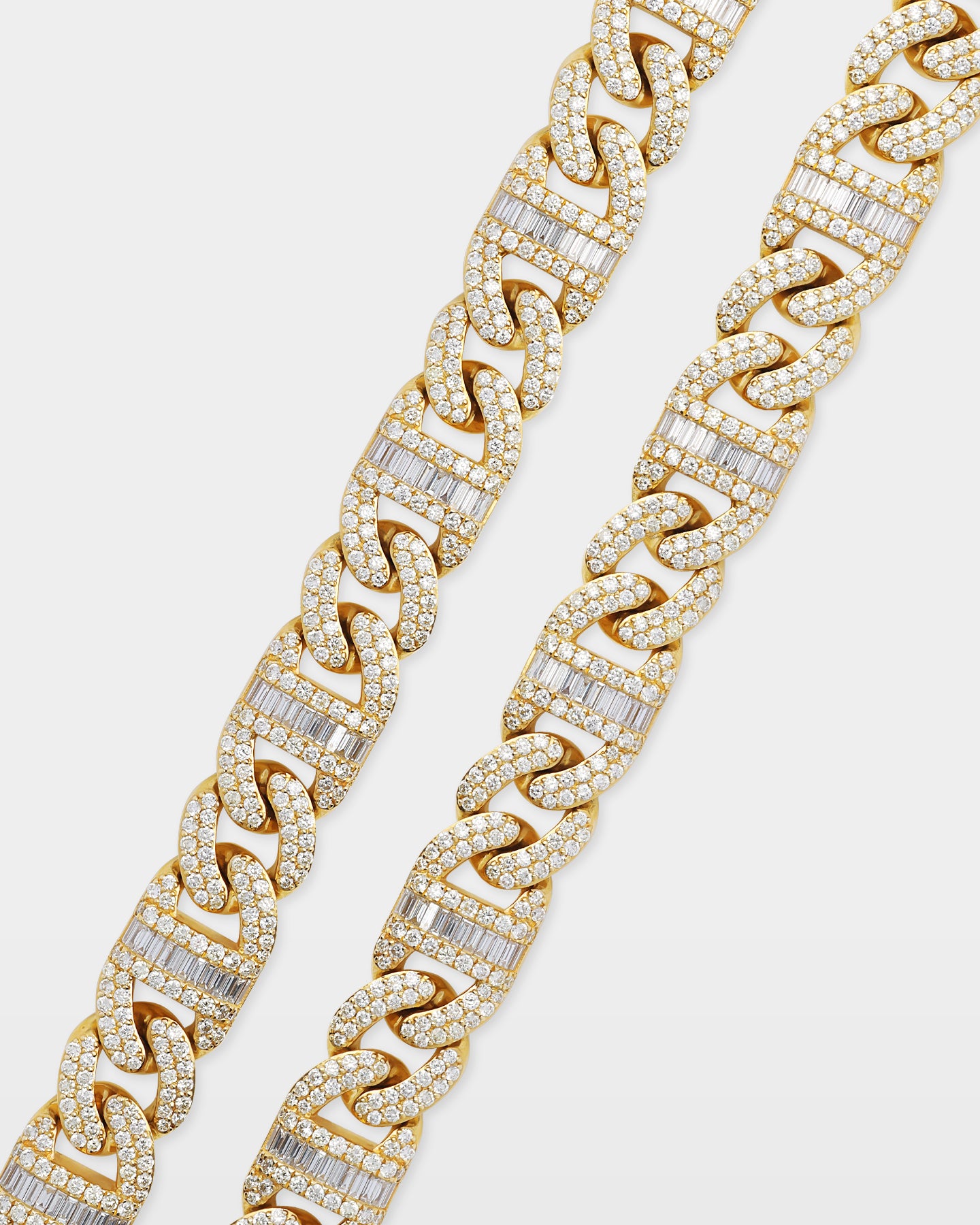 Diamond Mariner Cuban Link Chain | The Ice Champ Jewelry for Men