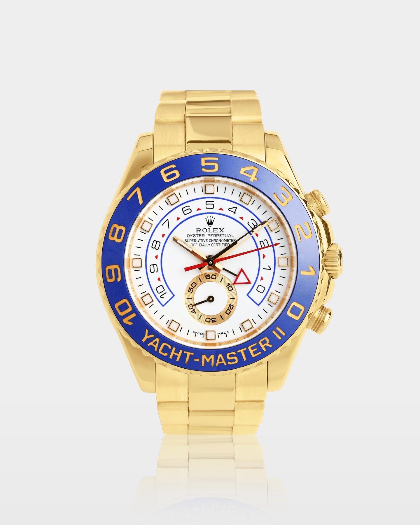 White Dial Rolex Yacht-Master II 116688 | The Ice Champ DFW