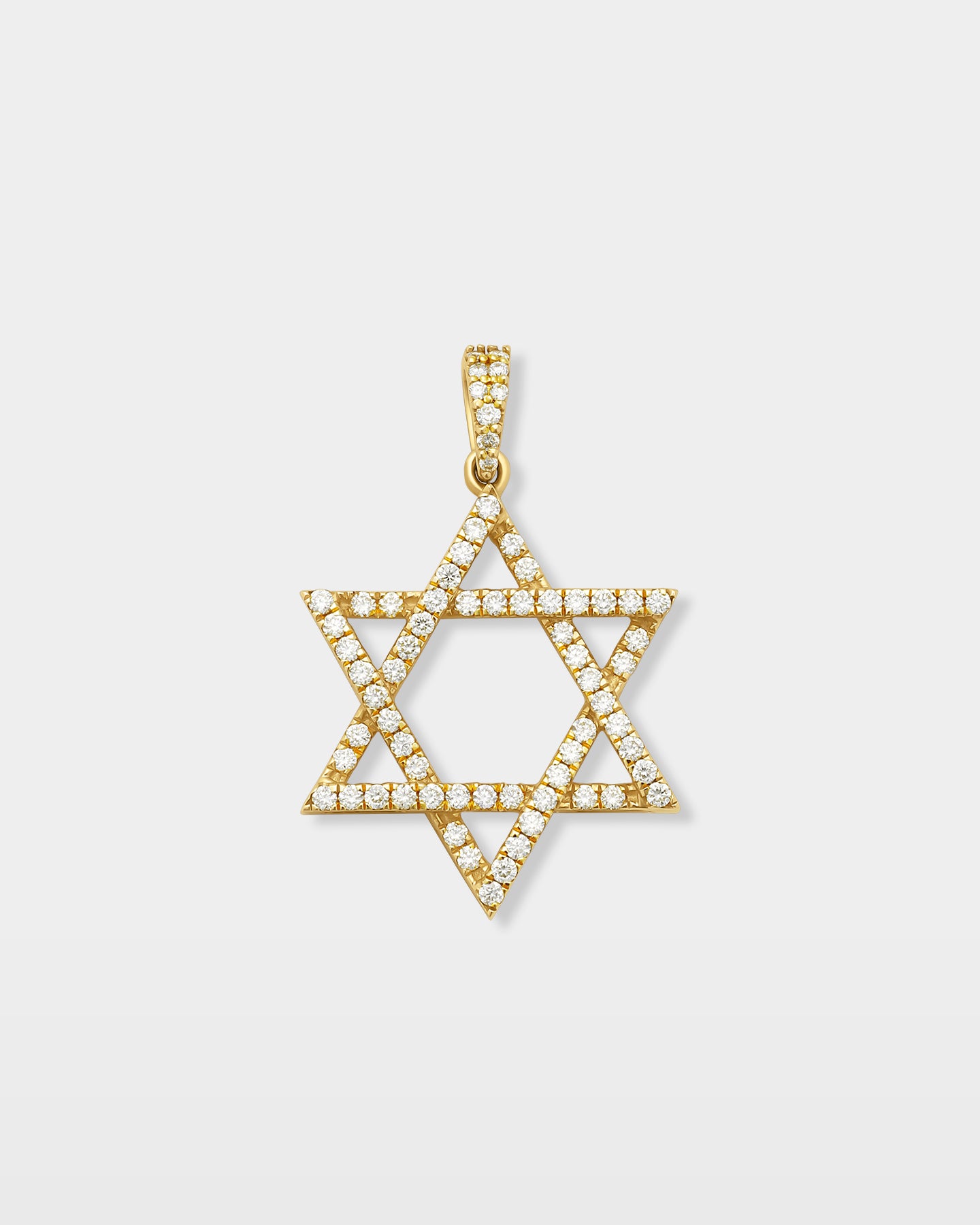 Star of David Diamond Pendant | The Ice Champ Custom Jewelry Dallas
