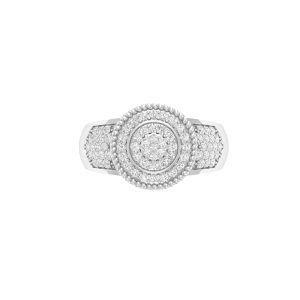 ROUND CUP CAKE DIAMOND RING