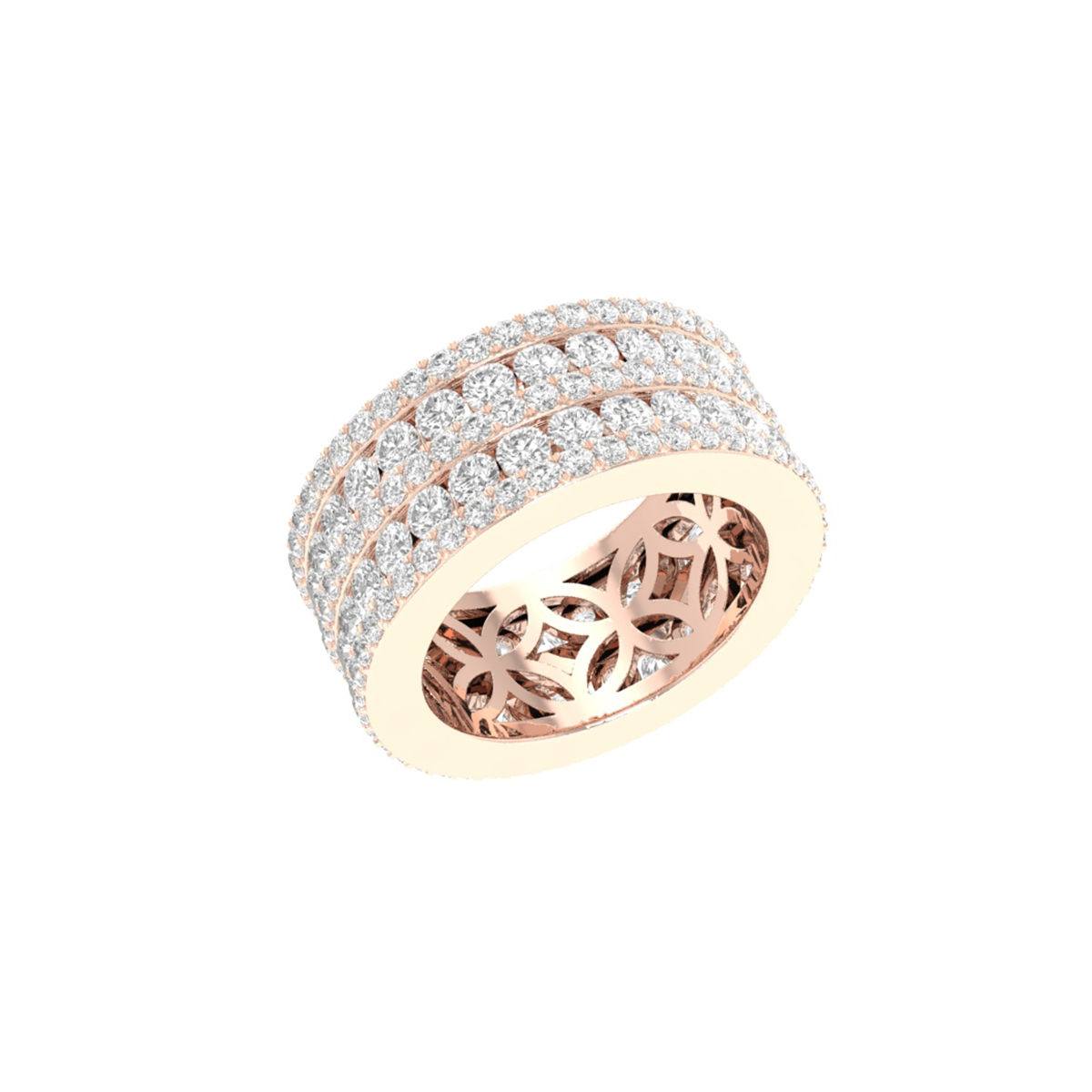 ICED OUT BRILLIANCE DIAMOND RING - The Ice Champ